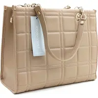 Emily & Noah Shopper 'Dahlia' cappuccino