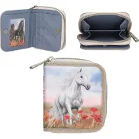 Depesche - Purse POPPY SAND - smoky blue