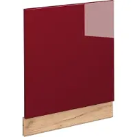 Vicco Fame-Line Frontpaneel – 60 cm zonder werkblad Bordeauxrode hoogglans