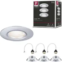 Paulmann Inbouwlamp, set van 3, vast model