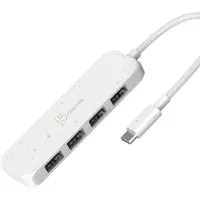 J5CREATE Eco-Friendly USB-C naar 4-poorts Type-A Gen 2 Hub