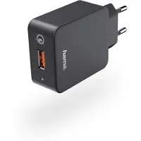 Hama Reislader set picco micro USB Qualcomm 3.0 zwart