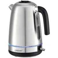 Maestro MR-050 - Waterkoker 1.7L | 2200W Snoerloos - Automatisch uitschakelen - Zilver