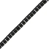 Spiral Cable eater kabelslang met rijgtool - 25mm / 10m / zwart