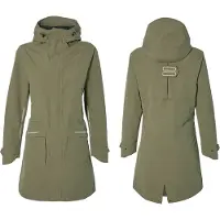 Basil Mosse bicycle rain parka Olive Women