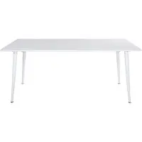 Venture Home Polar eetkamertafel 90x180cm wit.