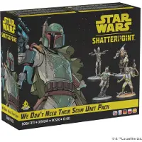 Atomic Mass Games AMGD1036 - Star Wars: Shatterpoint - We Dont Need Their Scum Squad Pack (Frans)