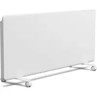 Blumfeldt ThermaTouch Convectorkachel - 2000W elektrische verwarming, Precieze thermostaat, 24h-timer, IP24, Oververhittingsbeveiliging, Wandmontage/vrijstaand, Verwarmingsoppervlak 20 m², Wit