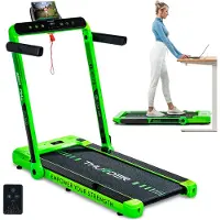 Thunder Loopband - Opvouwbaar walkingpad - 14 km/u - 130 kg - RACE-GREEN