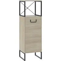 Vicco Vionna Midikast – 36 x 116.5 cm Eiken/zwart