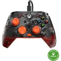 Turtle Beach Rematch Core - Controller - PC, Xbox Series X|S, Xbox One - Ghost Camo - Black/Orange