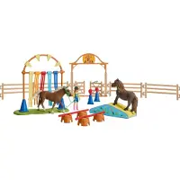 Schleich Farm World Pony Agility Training Veelkleurig From 3 Years Kinderen