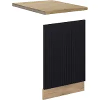 Vicco Frontpaneel Fame-Line Zwart gestreept 45 cm , WB Eik, Model 50960