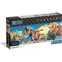 Clementoni - Puzzel - 1000 Stukjes - One Piece Panorama - Puzzel Voor Volwassenen