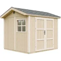 Timbela M913A - LP SmartSide Tuinhuis op houtbasis - 5,9 m² - 250x294xH252 cm - met vloer