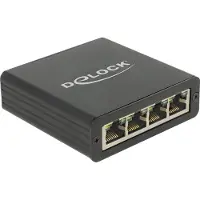 DeLOCK USB netwerkadapter LAN - 4x RJ45