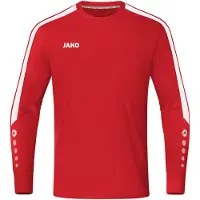 Jako Power Keepersshirt Junior Rood - Wit 140