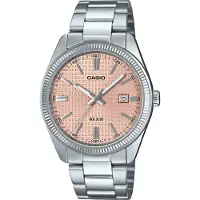 Casio Collectie Heren Zilveren Horloge MTP-1302PE-4AVEF