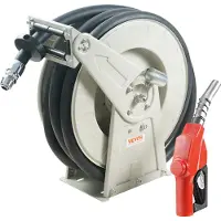 Vevor Slanghaspel 19,05 mm x 20 m Slanghaspel Luchtslanghaspel Max. Werkdruk 300 PSI Persluchtslanghaspel Diesel Kerosine voor Autodealerwerkplaats Thuisstudio Garage