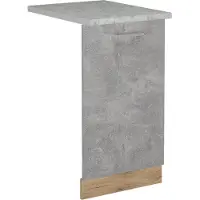 Vicco R-Line Vaatwasserfrontpaneel – 45 cm, WB Marmer Beton