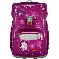 Step by step Giant Schooltas set 5-delig roze