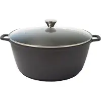 Baumalu Kookpot met Deksel Zwart Ø 32 cm 10 L