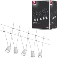 Paulmann TunLED 3980 Kabelsysteem compleet LED vast ingebouwd 20 W LED Chroom (mat), Wit