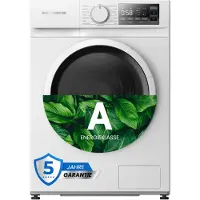Heinner HWM-M914IVNA+++ Slanke Wasmachine 9 kg - 15 Wasprogramma’s - Stoomprogramma - Inverter - LED Display - 1400 tpm - Energieklasse A – Wit – 5 Jaar Garantie