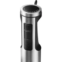 Princess 221233 Staafmixer 1500 W Traploze snelheidsinstelling, Met maatbeker, Vaatwasserbestendig Zilver