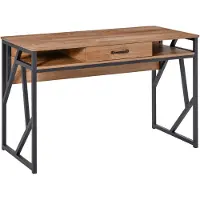 HOMCOM -Bureau-MDF-120x60x76cm-Walnoot