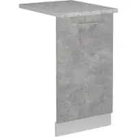 Vicco R-Line Vaatwasser deksel – 45 cm, WB Marmer Beton