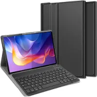 Cazy Tablet Hoes met Toetsenbord geschikt voor Xiaomi Redmi Pad 2 11" - AZERTY Bluetooth Keyboard Case - Zwart