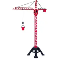 Jamara RC voertuig - 406321 RC Torenkraan XL 99 -Kutter- - 99cm hoog - Rood - Infrarood RC Model Kant en Klaar -