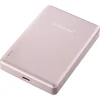 Intenso Power Bank MW10000 rose Powerbank 10000 mAh USB PD LiPo USB-C Roze Statusweergave