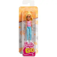 Barbie "On The Go" groene modepopp, voor dames, vanaf 4 jaar, meisje, 101,6 mm, meerkleurig