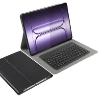 Cazy tablet Hoes met Toetsenbord geschikt voor OnePlus Pad 3 - AZERTY Bluetooth Keyboard Case - Zwart