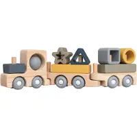 Baczek Houten speelgoedtrein earth