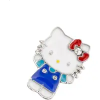 Peers Hardy Hello Kitty Zilverkleurige Oorbellen