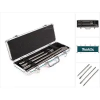 Makita D-42466 SDS-Max 4 Delige Beitelset In Koffer