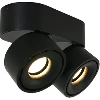 Steinhauer Spot 2-lichts Mexlite Fez Black 2674ZW Zwart