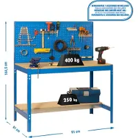 Simonwork (bancos De Trabajo) Bt2 Werkbank 1445x910x610 Mm