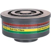 Portwest Gasfilter type ABEK1 met speciale schroefdraad - Grijs