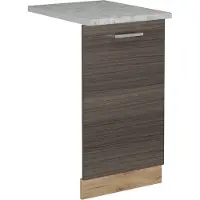 Vicco R-Line Vaatwasserfrontpaneel – 45 cm, WB Marmer Edel grijs