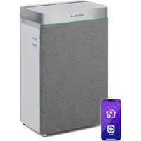 Klarstein AireLux Luchtreiniger - HEPA & Actieve Koolstoffiltratie, CADR 400 m³/h, Slimme WiFi-bediening, Stille UV-C desinfectie, 6,2L tank, voor kamers tot 60 m²