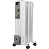 Bimar S827 Olieradiator 15 m² 600 W, 900 W, 1500 W Wit, Grijs