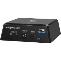Krüger&Matz KM0352 Bluetooth-zender en -ontvanger BT-1, hifi-audio (AptX, NFC)