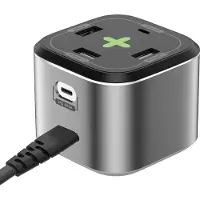 Celly Powerbank 65W, 5 USB poorten waarvan 2x USB-C
