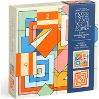 Galison Frank Lloyd Wright Imperial Hotel 2-In-1 Sliding Wood Puzzle