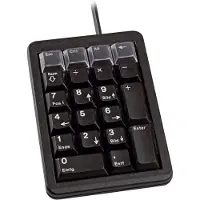 Cherry G84-4700LUCDE-2, numeriek toetsenblok, bedraad, Duitse versie, 1,75 meter, zwart