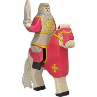 Holztiger Figurine Ridder Rood - Model 80254